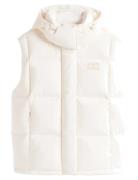 Tjw Alaska Grid Down Vest Tommy Jeans Cream