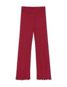 5X5 Stripe Lonnie Pants Mads Nørgaard Red