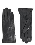 Tian Ace Leather Mix Glove Mads Nørgaard Black