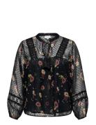 Cartessa Eliza Ls Top Wvn ONLY Carmakoma Black