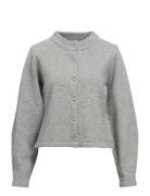 Objzari L/S Re Knit Cardigan 142 Object Grey
