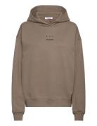 Cph Hoodie 7 Cotton Burgundy Copenhagen Studios Beige