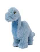 Dino, Brachiosaurus, Blå, Liten Teddykompaniet Blue
