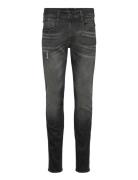 Anbass Trousers Slim Aged Replay Grey