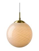 Candy Ball Pendant Halo Design Cream