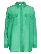 Nuelinam Ls Shirt Nümph Green