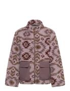 Teddy Mix Jacket Aop Mikk-line Pink