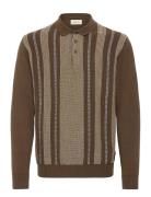Bhbertil Polo Knit Blend Brown