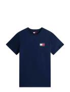 Tjm Slim Essential Flag Tee Ext Tommy Jeans Navy