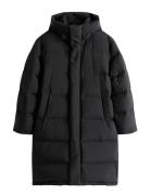 Tjm Hooded Down Maxi Puffer Tommy Jeans Black