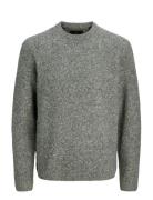 Jprblasimon Souffle Knit Crew Neck Jack & J S Grey