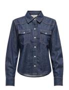 Onlcharlize Ls Dnm Shirt Akm Noos ONLY Navy