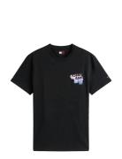Tjm Reg Stack Backprint Tee Ext Tommy Jeans Black