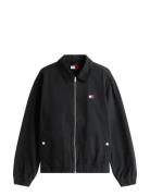 Tjm Essential Flag Jacket Tommy Jeans Black