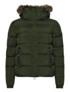 Vintage Hooded Mid Layer Short Superdry Sport Green