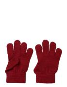 Nmnnanson Knit Gloves1 Lil Lil'Atelier Red