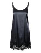 Nmceleste S/L Satin Lace Short Dress NOISY MAY Blue