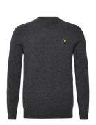 Lambswool Blend Crew Neck Jumper Lyle & Scott Grey