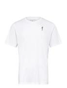 Men's Performance Tee - Side Mesh RS Sports White