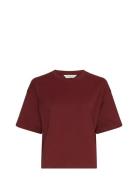 Mschleana Tee MSCH Copenhagen Burgundy