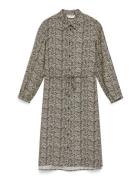 Mschcielo Amabella Shirt Dress Aop MSCH Copenhagen Grey