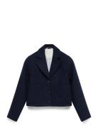 Mschkeola Secilia Wool Short Jacket MSCH Copenhagen Navy