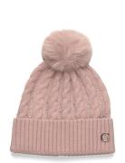 Knitted Beanie GUESS Pink