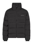 Ls Quilted Bonded Channel Hd Puf Calvin Klein Black