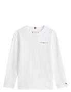 Mini Corp T-Shirt Ls Tommy Hilfiger White