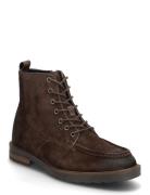 Cleated Hilfiger W Sde Moc Boot Tommy Hilfiger Brown