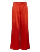 Slliva Suiting Pants Soaked In Luxury Red