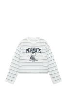 Snoopy Embroidered T-Shirt Mango Blue