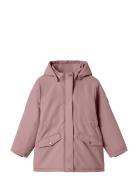 Nkfmarlow Parka Jacket Pb Name It Pink