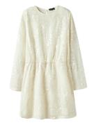 Nlfrisianna Ls Short Dress LMTD Cream