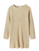 Nkfrikine Ls Knit Dress Pb Name It Beige