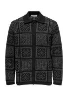 Onsbark Rlx Ls Shirt Knit ONLY & SONS Black