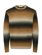 Onsbertil Reg Ls Crew Knit ONLY & SONS Brown