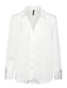 Vmsommer Ls Shirt Wvn Noos Vero Moda White