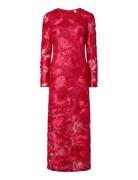 Yasfloree Ls Long Dress - D2D YAS Red