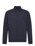 Zip Through Nylon Overshirt Lyle & Scott Navy