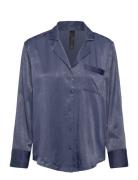 Jacket Ls Satin Ayla Hunkemöller Navy