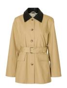 Slfdua Jacket Selected Beige