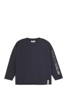 T-Shirt Ls Over En Fant Navy
