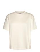 Sweat Blouse With Heart Cutout Coster Copenhagen Cream