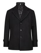 Bs Northland Regular Fit Coat Bruun & Stengade Black