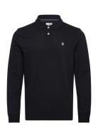 Ls Cttn Tncl Piq Pol Original Penguin Black
