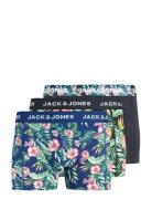 Jacsean Flower Trunks 3 Pack Styd Jack & J S Navy