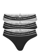 Bo.3P Women's Bamboo Thong Frank Dandy Black
