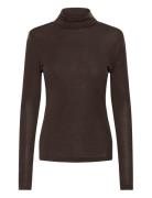 Gzninia Wool Rollneck Gestuz Brown