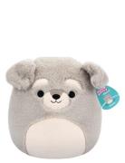 Squishmallows 30 Cm Fuzz A Mallows Shaun Schnauzer Squishmallows Grey
